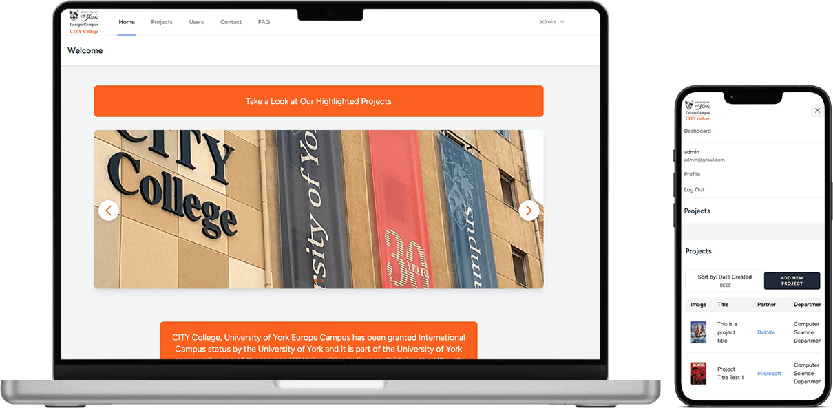 EEPMS (External Engagement & Partnerships Management System) – admin and public views