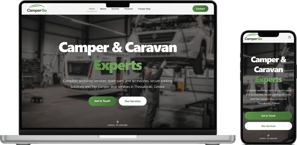 Camper Go — business website (Next.js + TypeScript)